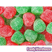 Red and Green Mini Spiced Gumdrops Candy: 5LB Bag - Candy Warehouse