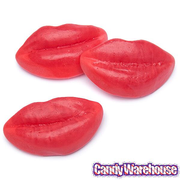 Red Lips Jelly Bags Sexy Lip Shaped Jelly Purses And Handbags For