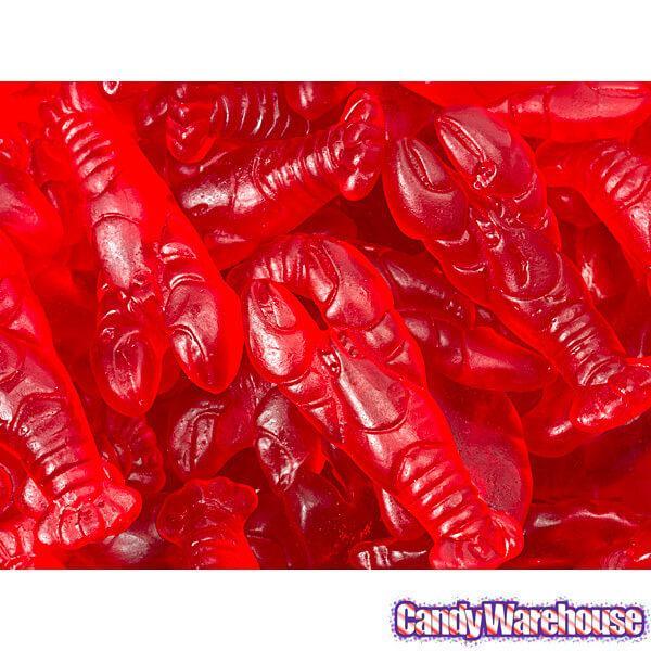 Red Gummy Lobsters: 5LB Bag - Candy Warehouse
