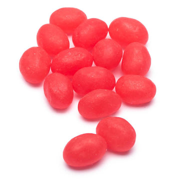 Red Jelly Beans - Cherry: 2LB Bag - Candy Warehouse