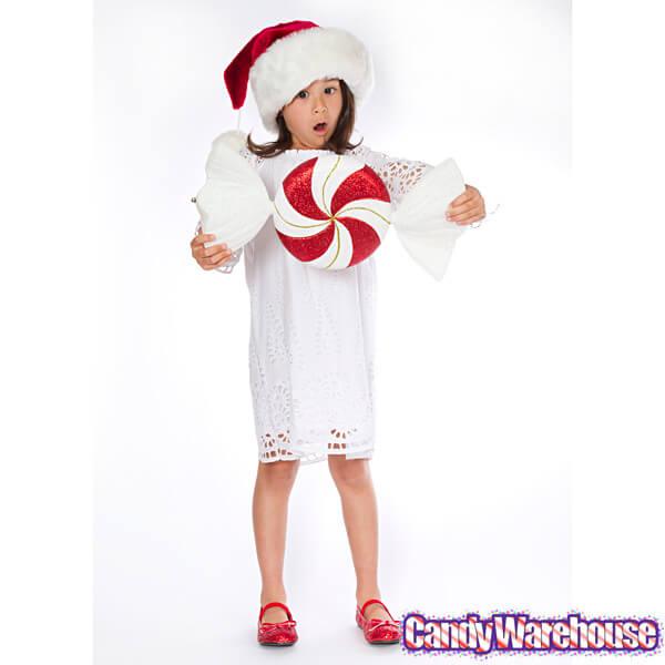 Red Peppermint Candy Ornament: 18.5 Inch - Candy Warehouse