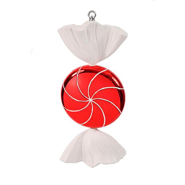 Red Swirl Candy Ornament - 18.5 Inch - Candy Warehouse