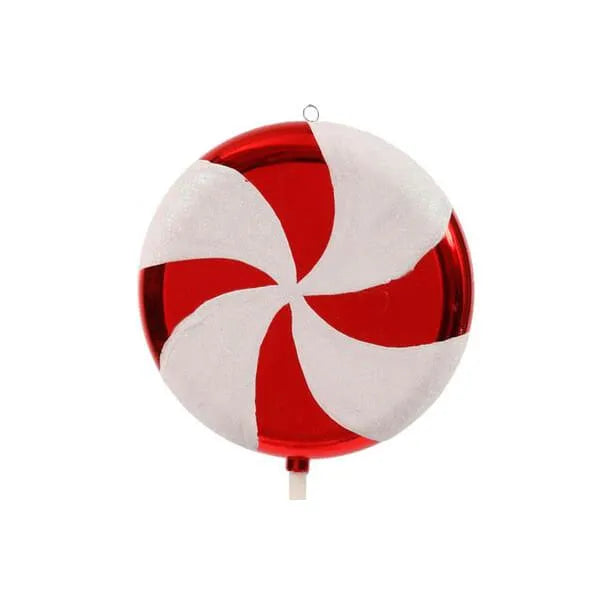 Red Swirl Plastic Candy Lollipop - 24 Inch – Candy Warehouse