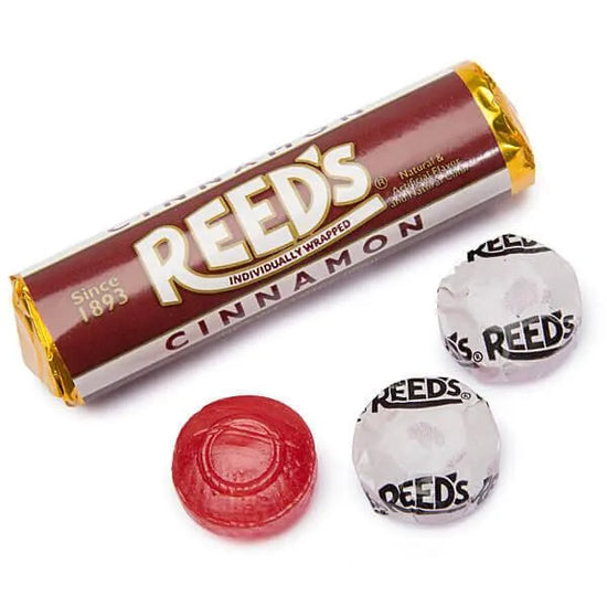 Reed's Hard Candy Rolls Cinnamon 24Piece Box Candy Warehouse
