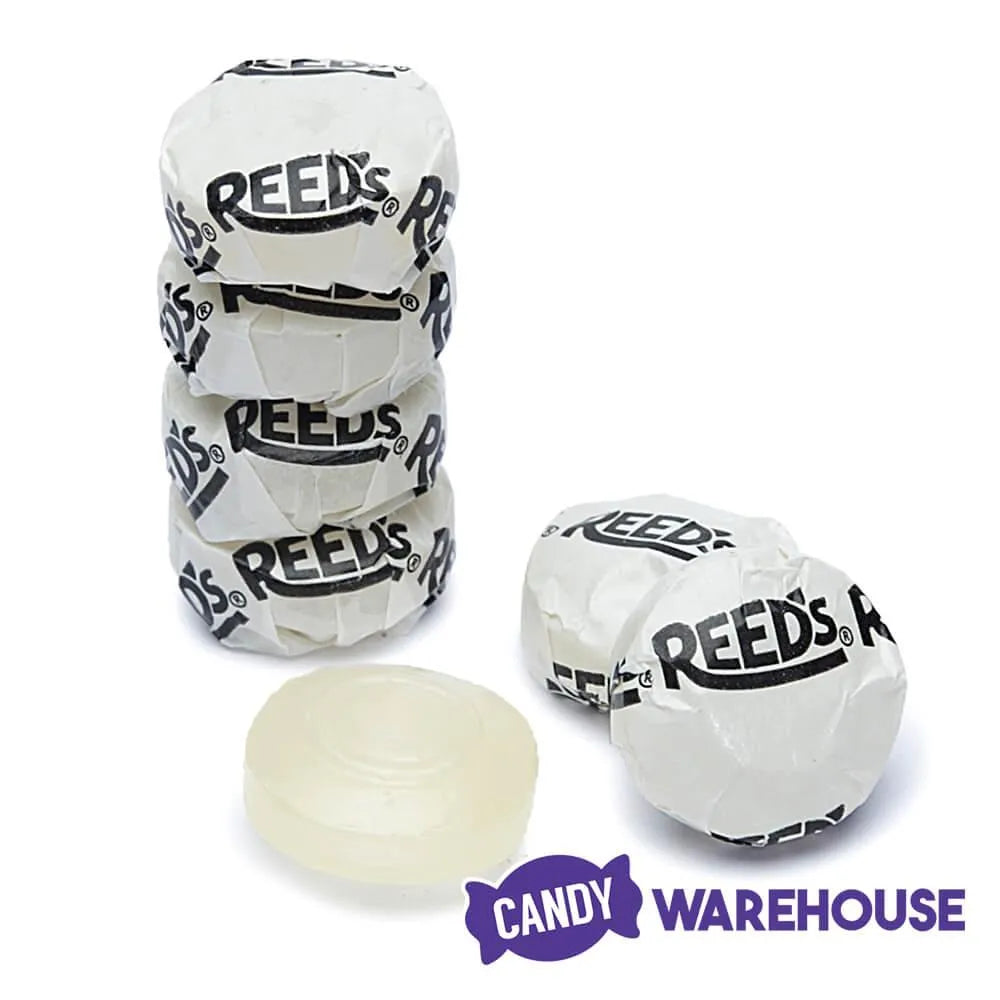 Reed's Hard Candy Rolls Peppermint 24Piece Box Candy Warehouse