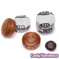Reed's Hard Candy Rolls - Root Beer: 24-Piece Box - Candy Warehouse