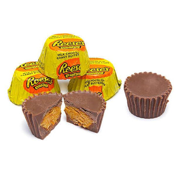 Reese's Crunchy Peanut Butter Cups Miniatures: 18-Ounce Bag - Candy Warehouse