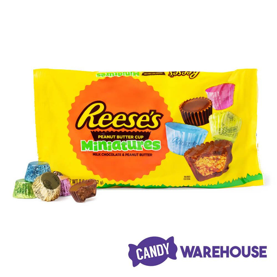 Reese's Easter Peanut Butter Cups Miniatures: 9.6-Ounce Bag - Candy Warehouse