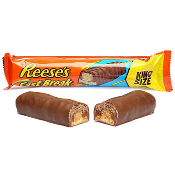 Reese's Fast Break King Size Candy Bars: 18-Piece Box - Candy Warehouse