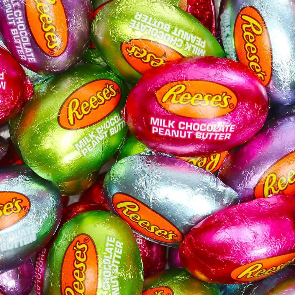 Small Reece's Reese's Mini Chocolate Easter Eggs Candy: 45-Piece Bag – Candy Warehouse