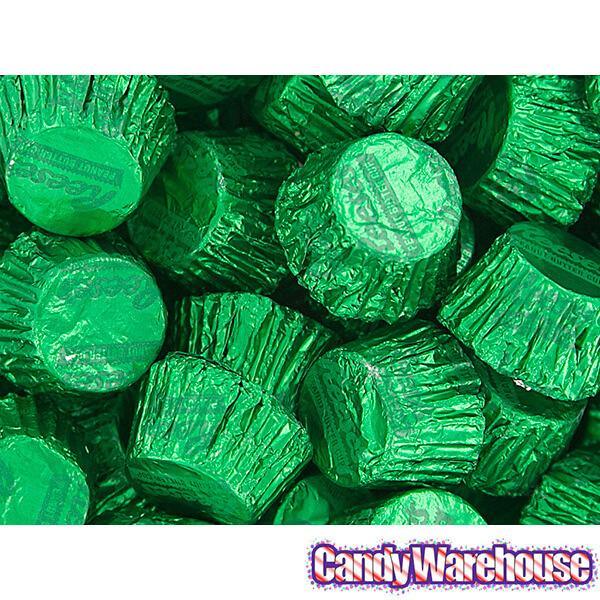 Reese's Peanut Butter Cups Miniatures - Dark Green: 200-Piece Bag - Candy Warehouse