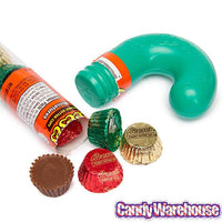 Reese's Peanut Butter Cups Miniatures Filled Tubular Candy Cane - Candy Warehouse