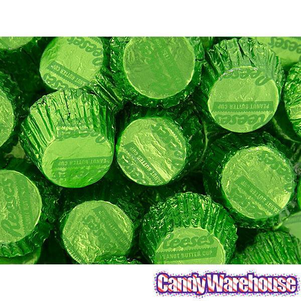 Reese's Peanut Butter Cups Miniatures - Kiwi Green: 200-Piece Bag - Candy Warehouse