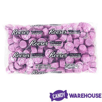 Reese's Peanut Butter Cups Miniatures - Pink: 200-Piece Bag - Candy Warehouse