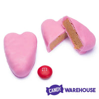 Reese's Peanut Butter Filled Pink Chocolate Hearts: 15-Piece Bag - Candy Warehouse