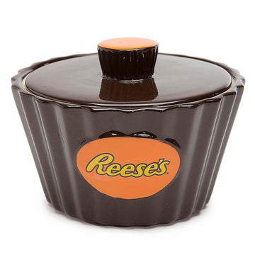 Reese's Porcelain Candy Dish with Cover - Candy Warehouse