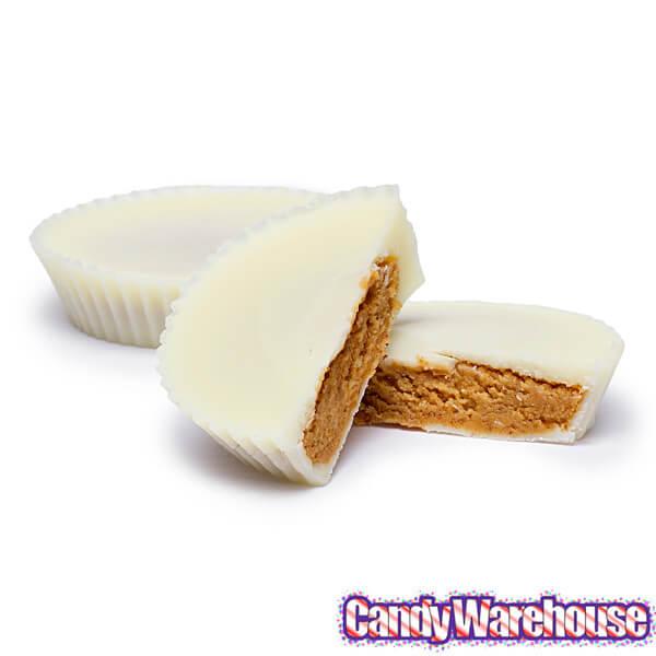 Reese's White Chocolate Peanut Butter Cups: 24-Piece Box - Candy Warehouse