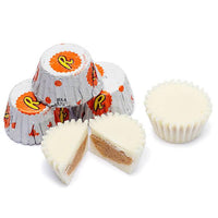 Reese's White Chocolate Peanut Butter Cups Miniatures: 10.5-Ounce Bag - Candy Warehouse