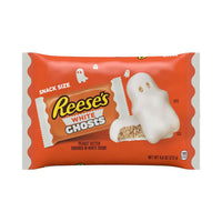 Reese's White Peanut Butter Ghosts Snack Size Packs: 16-Piece Bag - Candy Warehouse