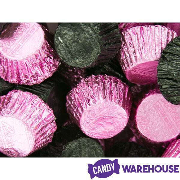 Reeses Peanut Butter Cups Color Combo - Pink and Black: 400-Piece Box - Candy Warehouse