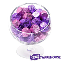 Reeses Peanut Butter Cups Color Combo - Pink and Purple: 400-Piece Box - Candy Warehouse
