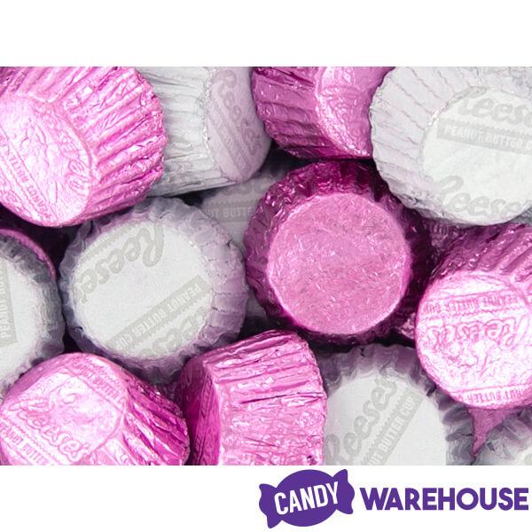 Reeses Peanut Butter Cups Color Combo - Pink and White: 400-Piece Box - Candy Warehouse