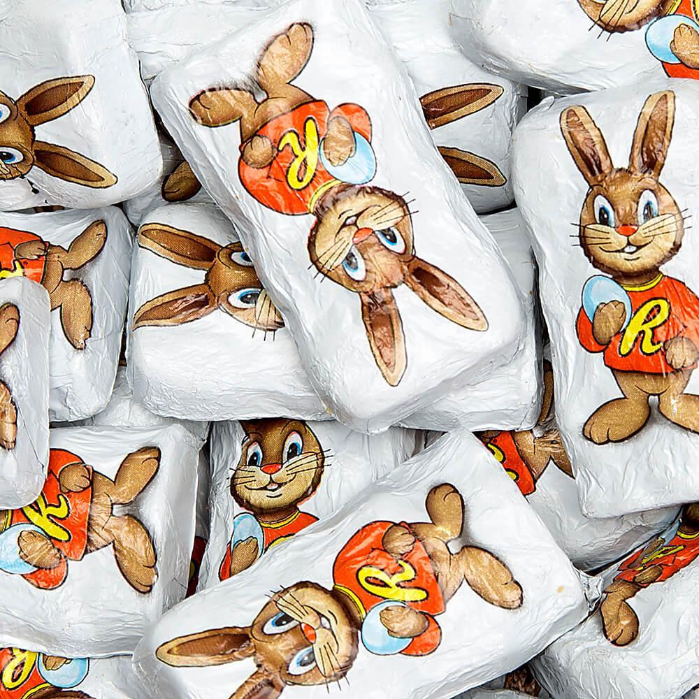 Reeses Reester Bunnies Mini Peanut Butter Milk Chocolate Bunny Candy: 25-Piece Bag - Candy Warehouse