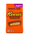 Reese’s Snack Size Milk Chocolate Peanut Butter Cups: 30.2-Ounce Bag