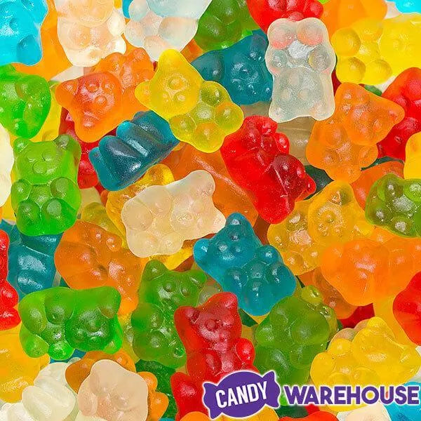 Richardson Kosher Gummy Bears Assortment 1 KG Bag Candy Warehouse