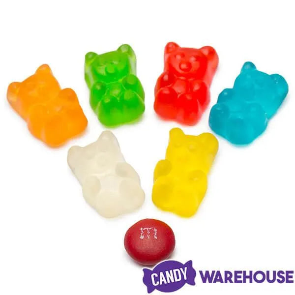 Richardson Kosher Gummy Bears Assortment 1 KG Bag Candy Warehouse