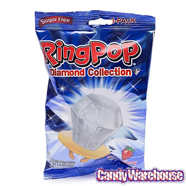 Ring Pops Sugar Free: 36-Piece Box - Candy Warehouse