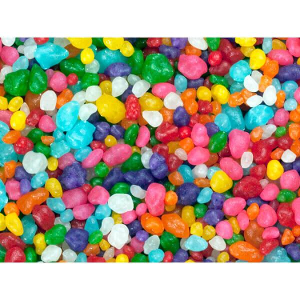Rock Candy Chewy Nuggets - Rainbow Color Assortment: 4LB Tub - Candy Warehouse