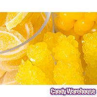 Rock Candy Crystal Sticks - Yellow: 120-Piece Case - Candy Warehouse