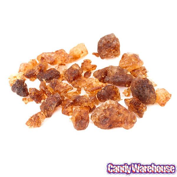 Rock Candy Crystals - Amber: 5LB Box - Candy Warehouse