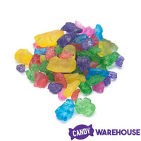 Rock Candy Crystals - Assorted Colors: 5LB Box - Candy Warehouse