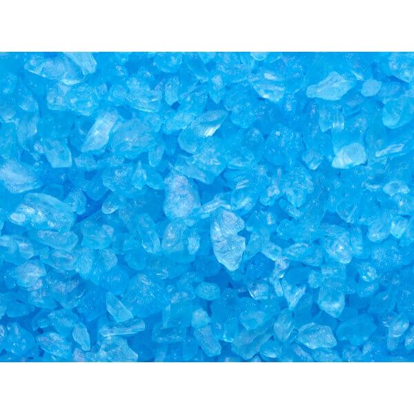 Rock Candy Crystals - Blue Raspberry: 5LB Box - Candy Warehouse