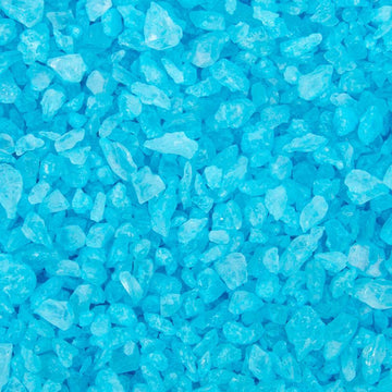 Rock Candy Crystals - Light Blue: 5LB Box - Candy Warehouse