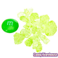 Rock Candy Crystals - Light Green: 5LB Box - Candy Warehouse