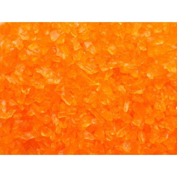 Rock Candy Crystals - Orange: 5LB Box - Candy Warehouse