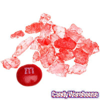 Rock Candy Crystals - Red: 5LB Box - Candy Warehouse
