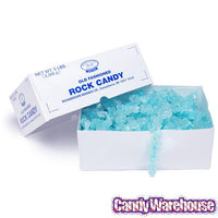 Rock Candy Strings - Light Blue: 5LB Box - Candy Warehouse