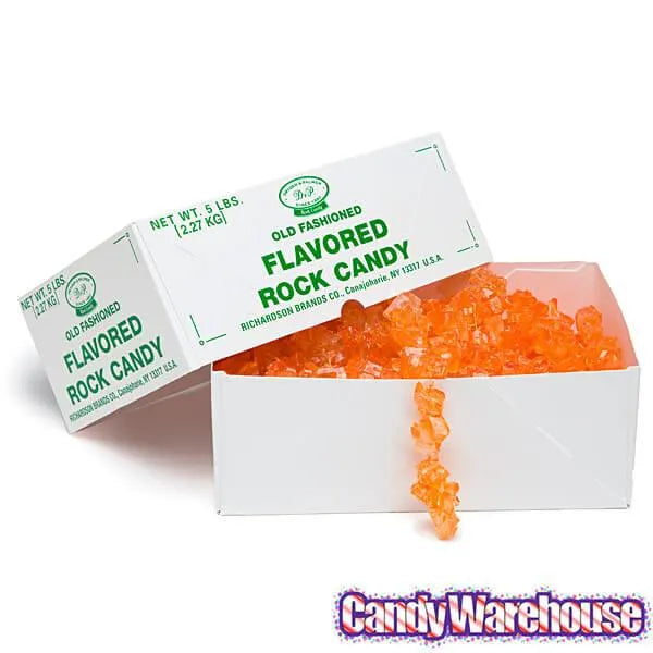 Rock Candy Strings - Orange: 5LB Box – Candy Warehouse