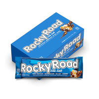 Rocky Road Sea Salt Candy Bars: 24-Piece Box - Candy Warehouse