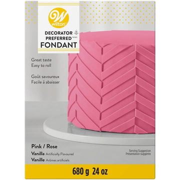 Rolled Fondant - Pink: 24-Ounce Package - Candy Warehouse