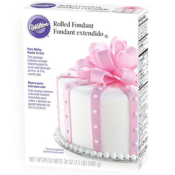 Rolled Fondant - White: 24-Ounce Package - Candy Warehouse