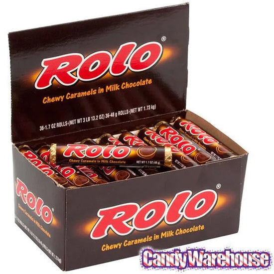 One Rolo Candy Rolo Candy Rolls: 36-Piece Box | Candy Warehouse