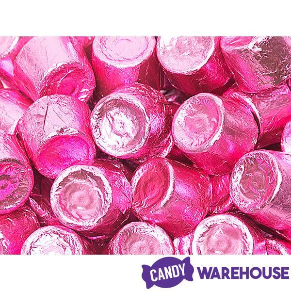 Rolo Pink Foiled Candy: 80-Piece Bag - Candy Warehouse