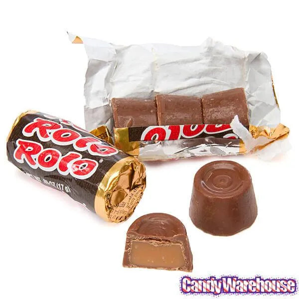 Rolo Snack Size Candy Rolls: 10-Ounce Bag | Candy Warehouse