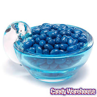 Round Crystal Candy Dish - Blue - Candy Warehouse