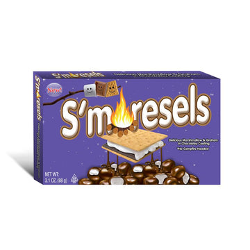 S'Moresels Candy Theater Size Packs: 12-Piece Box - Candy Warehouse
